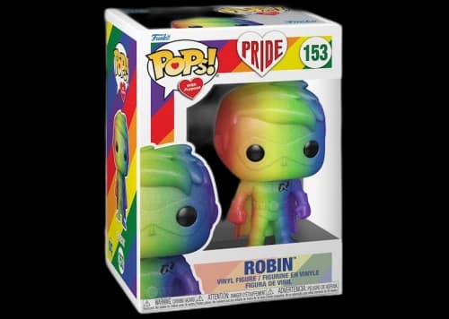 Funko Pops! with Purpose DC Comics Pride Robin Figure #153