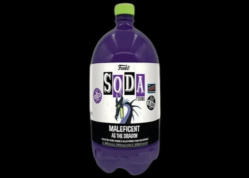 Funko Soda 3-Liter Maleficent as the Dragon 2022 NYCC Exclusive Figure Sealed Bottle