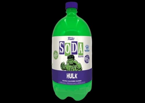 Funko Soda 3 Liter Marvel Hulk Funko Shop Exclusive Figure Sealed Bottle