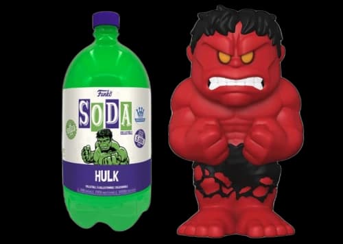 Funko Soda 3 Liter Marvel Hulk Funko Shop Exclusive Open Bottle Chase Edition Figure