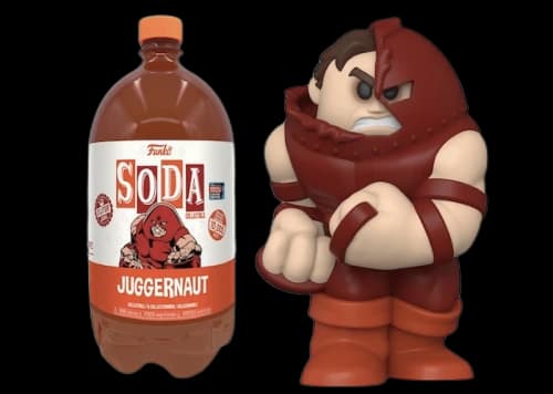 Funko Soda 3-Liter Marvel X-Men Juggernaut 2022 Fall Convention Exclusive Open Bottle Chase Figure