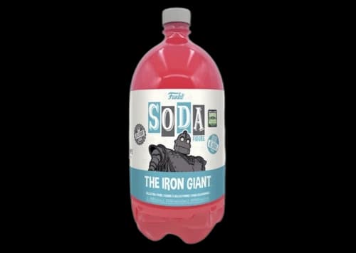 Funko Soda 3-Liter The Iron Giant 2022 Funkon HQ 5 Year Anniversary Exclusive Figure Sealed Bottle