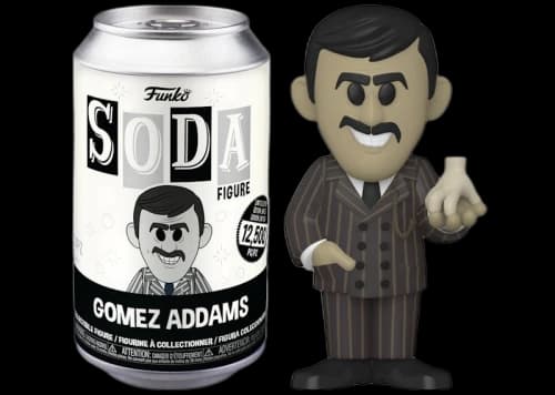 Funko Soda Addams Family Gomez Addams Open Can Chase Figure