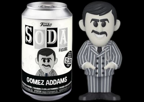 Funko Soda Addams Family Gomez Addams Open Can Figure
