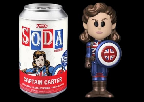 Funko Soda Agent Captain Carter Open Can Chase Figure