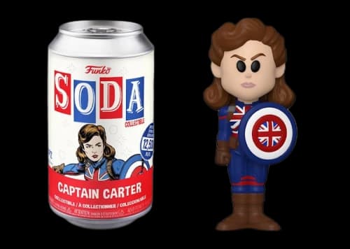 Funko Soda Agent Captain Carter Open Can Figure
