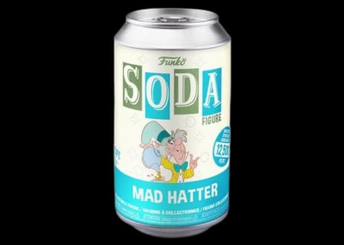 Funko Soda Alice In Wonderland Mad Hatter Figure Sealed Can