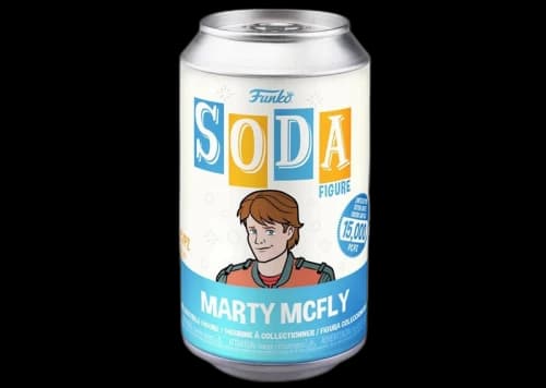Funko Soda Back to the Future Marty McFly Figure Sealed Can