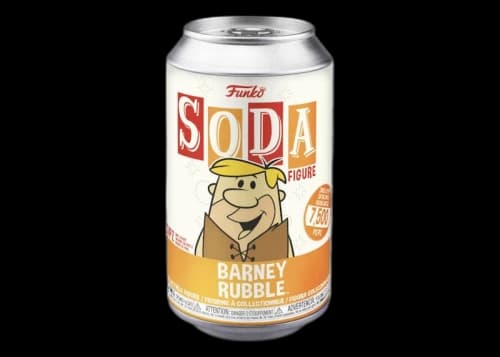 Funko Soda Hanna-Barbera Barney Rubble Figure Sealed Can
