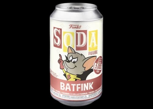 Funko Soda Bat Fink Figure Sealed Can