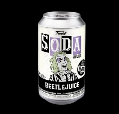 Funko Soda Beetlejuice Figure Sealed Can