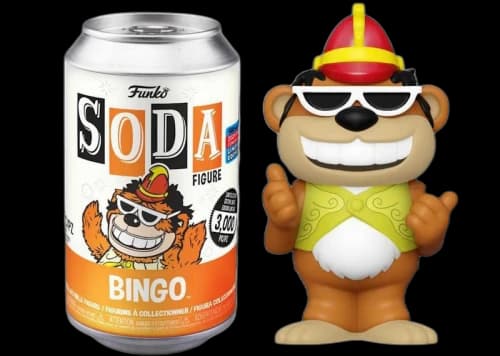 Funko Soda Bingo 2021 Fall Convention Exclusive Open Can Figure