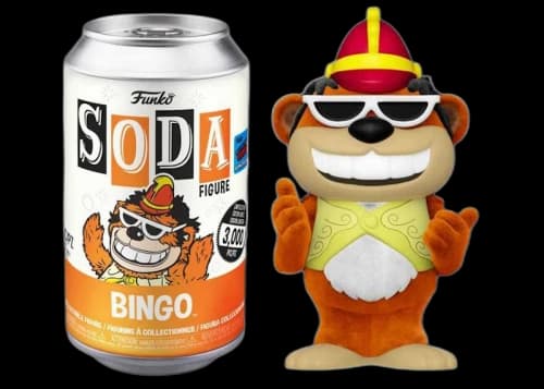 Funko Soda Bingo 2021 NYCC Exclusive Open Can Chase Figure