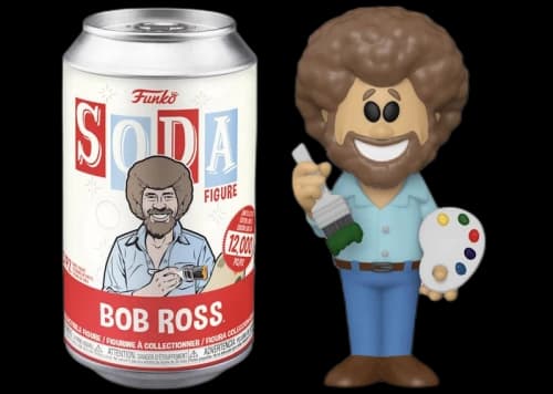 Funko Soda Bob Ross Opened Can Common Figure