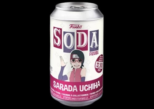 Funko Soda Boruto Sarada Uchiha Figure Sealed Can