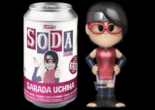 Funko Soda Boruto Sarada Uchiha Open Can Chase Figure