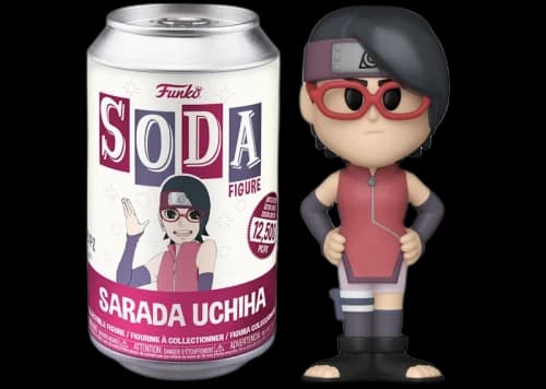 Funko Soda Boruto Sarada Uchiha Open Can Common Figure