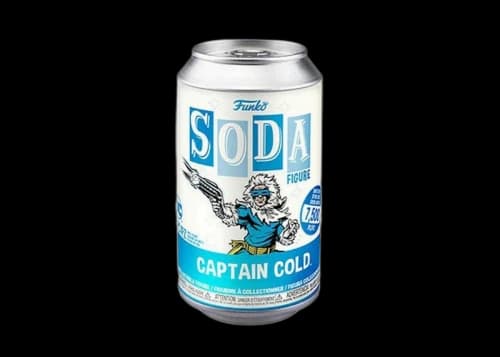 Funko Soda Captain Cold Figure Sealed Can