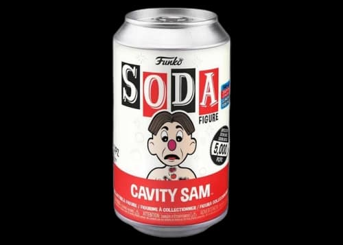 Funko Soda Cavity Sam 2021 Fall Convention Exclusive Figure Sealed Can