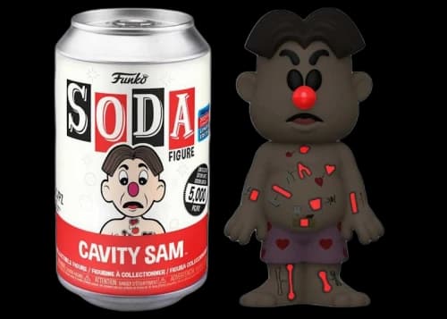 Funko Soda Cavity Sam 2021 Fall Convention Exclusive Open Can Chase Figure