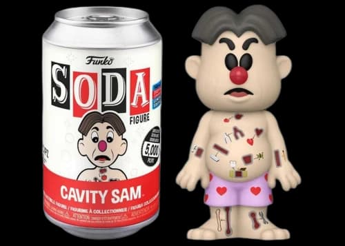 Funko Soda Cavity Sam 2021 Fall Convention Exclusive Open Can Figure