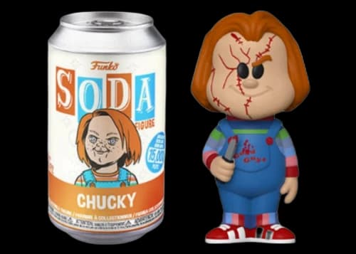 Funko Soda Child'd Play Chucky Opened Can Chase Figure