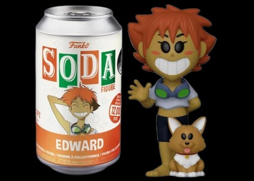 Funko Soda Cowboy Bebop Edward Open Can Chase Figure