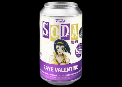 Funko Soda Cowboy Bebop Faye Valentine BoxLunch Exclusive Figure Sealed Can