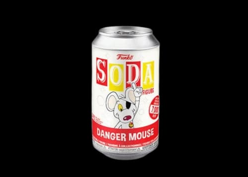 Funko Soda Danger Mouse Figure Sealed Can