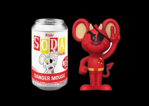 Funko Soda Danger Mouse Opened Can Chase Figure