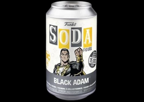 Funko Soda DC Black Adam Figure Sealed Can