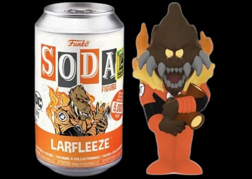 Funko Soda DC Comics Larfleeze 2022 SDCC Exclusive Open Can Chase Figure