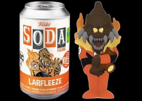 Funko Soda DC Comics Larfleeze 2022 Summer Convention Exclusive Open Can Chase Figure