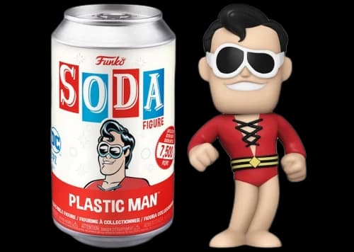 Funko Soda DC Comics Plastic Man Open Can Figure