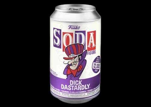 Funko Soda Hanna-Barbera Dick Dastardly Figure Sealed Can