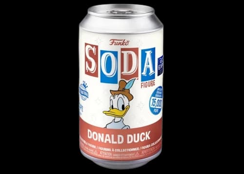 Funko Soda Disney Donald Duck 2022 D23 Expo Exclusive Figure Sealed Can