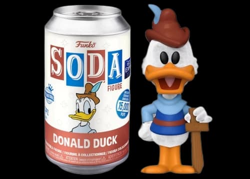 Funko Soda Disney Donald Duck 2022 D23 Expo Exclusive Open Can Chase Figure