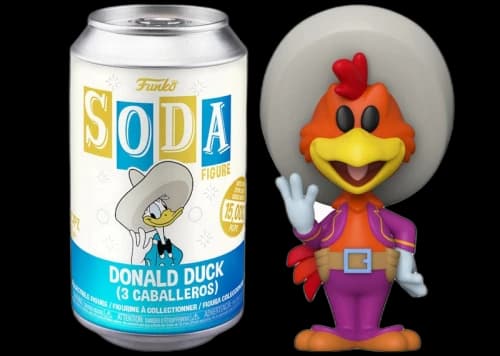 Funko Soda Disney Donald Duck (3 Caballeros) (Panchito Pistoles) Open Can Chase Figure