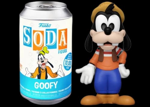 Funko Soda Disney Goofy Open Can Chase Figure