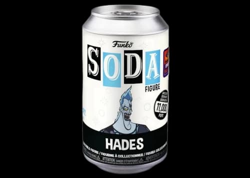 Funko Soda Disney Hercules Hades 2022 WonderCon Exclusive Figure Sealed Can