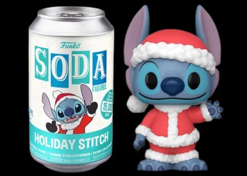 Funko Soda Disney Lilo & Stitch Holiday Stitch Open Can Common Figure