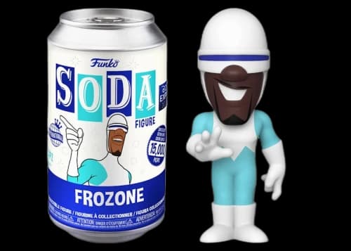 Funko Soda Disney Pixar The Incredibles Frozone 2022 D23 Expo Exclusive Open Can Common Figure
