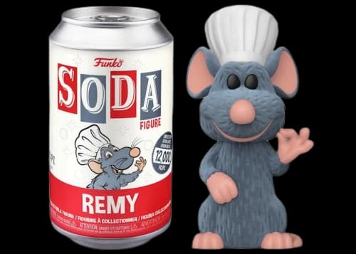 Funko Soda Disney Ratatouille Remy BoxLunch Exclusive Open Can Chase Figure