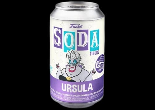 Funko Soda Disney The Little Mermaid Ursula Figure Sealed Can