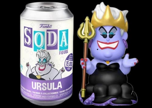 Funko Soda Disney The Little Mermaid Ursula Open Can Chase Figure