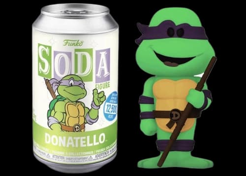 Funko Soda TMNT Donatello Opened Can Chase Figure