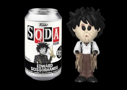 Funko Soda Edward Scissorhands Opened Can Chase Figure