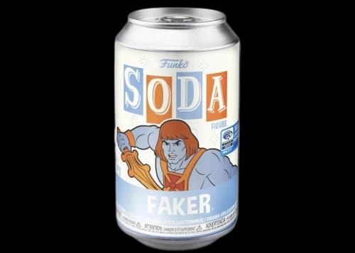Funko Soda Masters of the Universe Faker WonderCon Exclusive Figure Sealed Can