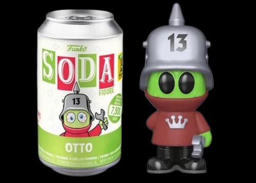 Funko Soda Fantastik Plastik Otto 2022 SDCC Exclusive Open Can Figure