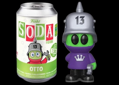 Funko Soda Fantastik Plastik Otto 2022 Summer Convention Exclusive Open Can Purple Chase Figure